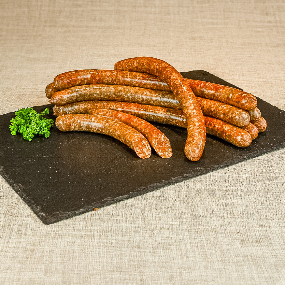 Grobe Rinderbratwurst